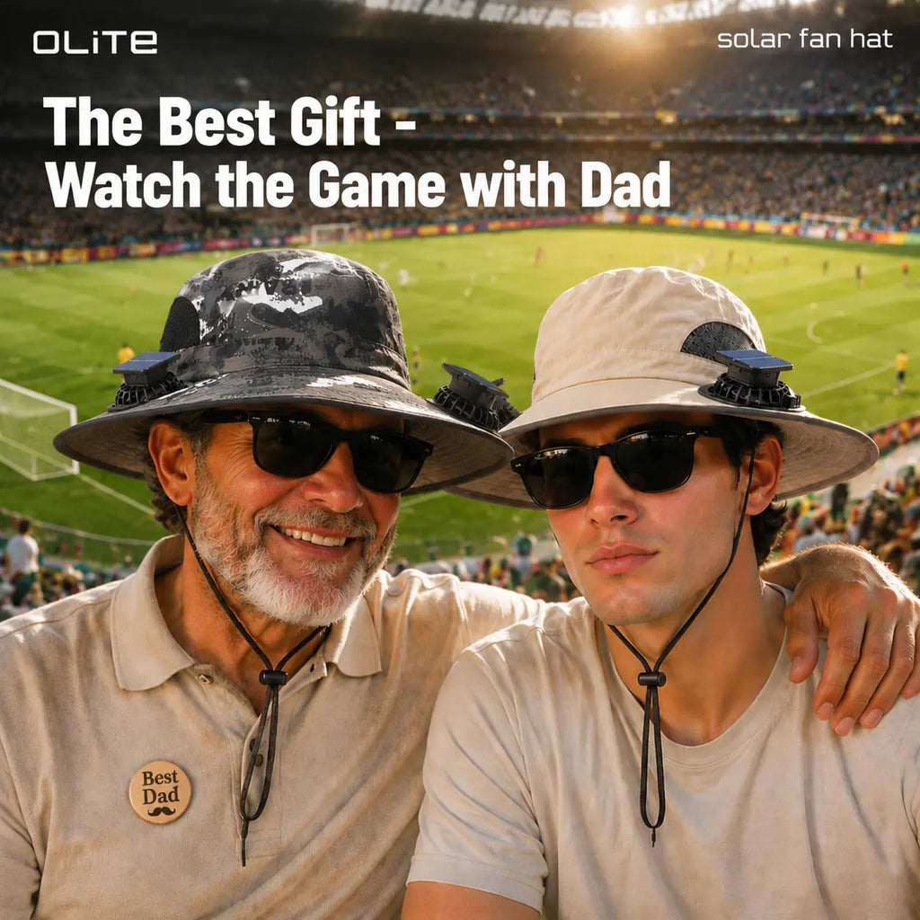 Solar Powered Outdoor Cooling Fan Hat - Image 2
